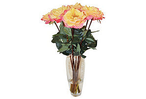 Roses in Vase #51115