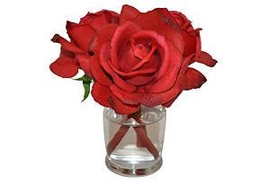 Rose Buds in Vase #51163