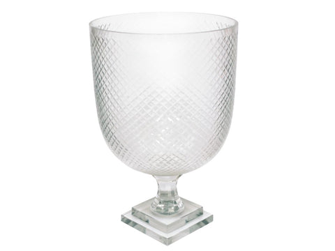 Diamond Cut Goblet Vase #11131500