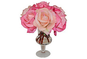 Pink Roses in Urn #51046