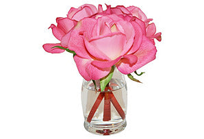 Rose Buds in Vase #51165