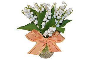 Lily of the Valley in Etched Glass #51327