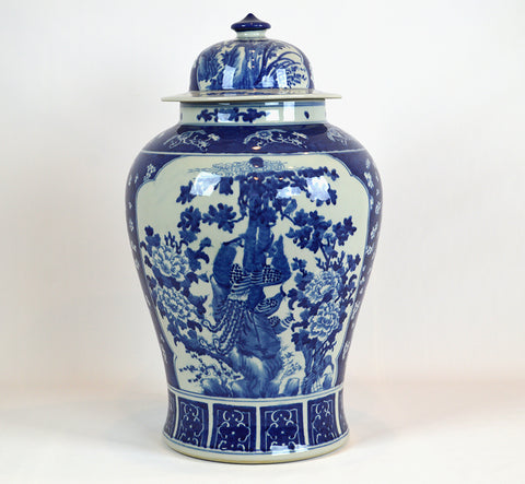 Blue and White Ginger Jar #BWCT129