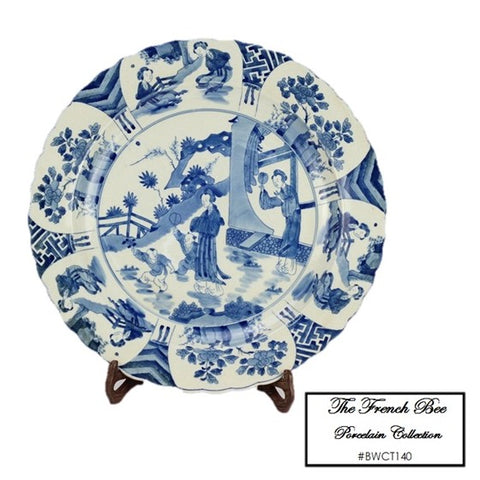Blue and White Plate BWCT140