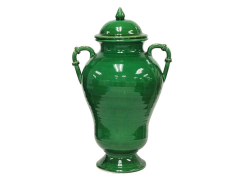 Green Handled Vase #1CURN7125GR00