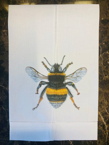 Bee Linen Guest Towel, Set of Two