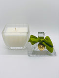 Square Crystal Box Candle